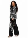 PREORDER 31- BLACK 2- PIECE  KNIT PANT SET