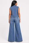 Infinity Sparkle Stretch Denim Set(Blue)