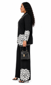 PREORDER 30- BLACK 2- PIECE  KNIT PANT SET