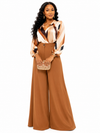 Golden Camel Tan Palazzo Pants(Bottom)