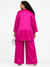 Fuchsia Luxe 3-Piece Palazzo Set