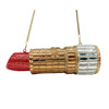 PREORDER - Glam Icon Crystal Lipstick Clutch — Gold & Ruby