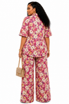 Rosé Garden Luxe Pant Set