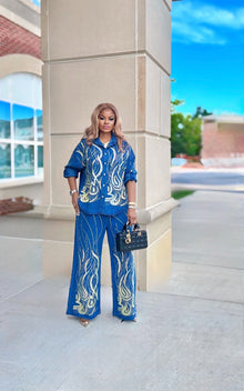  Fierce Flame Luxury Rhinestone Denim Set