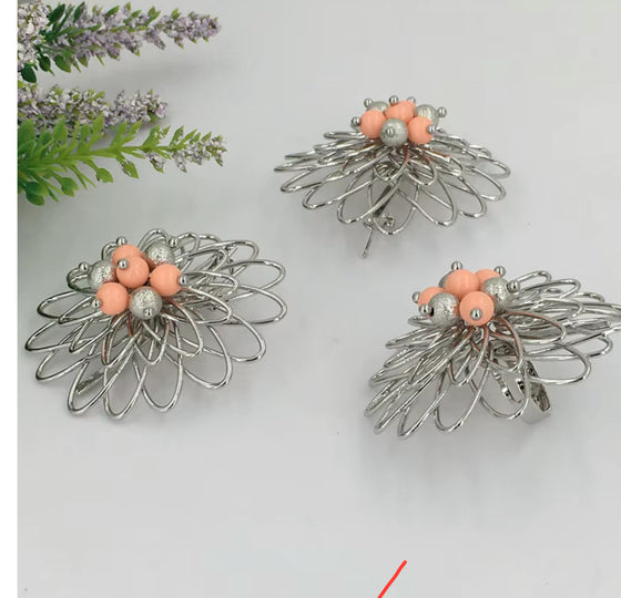18K HIGH QUALITY JEWELRY BIG SET(SILVER)