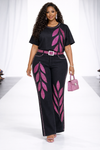 Pink Majesty Luxe Denim Set