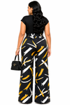 Midnight Gold Palazzo pant