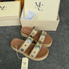 Boho Luxe Raffia Platform Sandals(BEIGE)