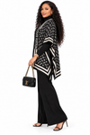 PREORDER 36- BLACK 3-PIECE  KNIT PANT SET