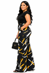 Midnight Gold Palazzo pant