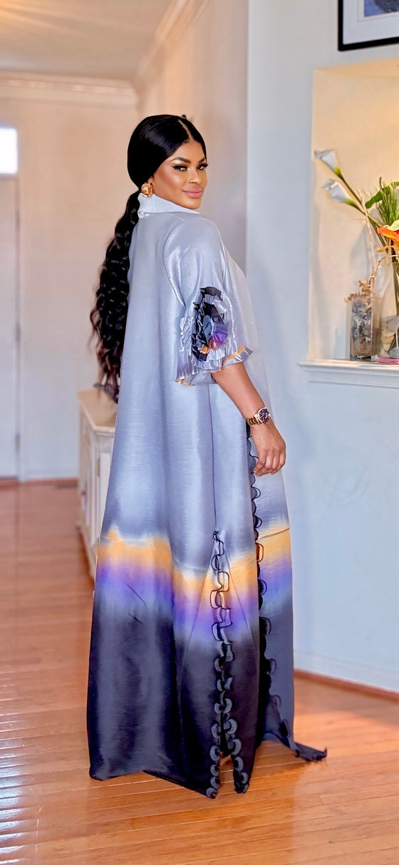 Royal Ombre MIYAKI Luxe Jacket