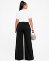 Midnight Bloom Stretch Denim Set
