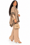 PREORDER 36- BEIGE 3-PIECE  KNIT PANT SET