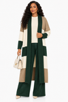 PREORDER 18- GREEN 3-PIECE  KNIT PANT SET