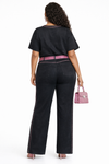 Pink Majesty Luxe Denim Set