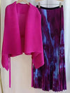 multiple colors MIYAKI skirt set