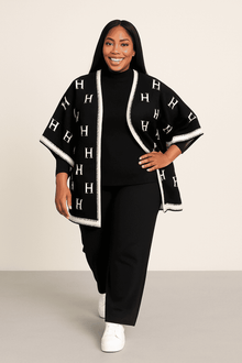 Luxe “H Monogram” Knit 3-Piece Set