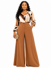 Golden Camel Tan Palazzo Pants(Bottom)