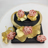 rosette Bloom Gold-Plated Jewelry Set