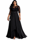 luxury women Maxi dress(Black)