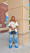 Butterfly Dreams Denim pants Set