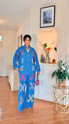 Power X Rhinestone Denim Set(LT Blue)