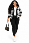 PREORDER 13 - BLACK 3-PIECE JOGGERS KNIT PANT SET