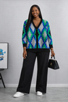 PREORDER 25 BLACK 2- PIECE  KNIT PANT SET
