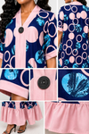Iconic Flow Maxi Dress – Royal Blush Circle