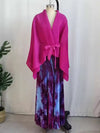 multiple colors MIYAKI skirt set