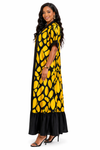 Iconic Flow Maxi Dress(Mustard)