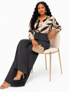 Charcoal Gray Palazzo Pants(Bottom)