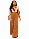 Golden Camel Tan Palazzo Pants(Bottom)