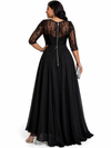 luxury women Maxi dress(Black)