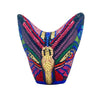 Prism Luxe Mosaic Crystal Clutch — Multicolor Jewel