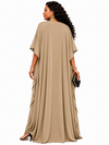Savannah Chic Leopard Kaftan(Tan)