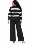 PREORDER 10 - BLACK 2- PIECE KNIT PANT SET