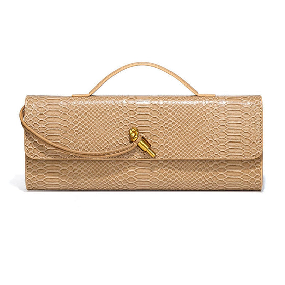 Sahara Luxe Croc Clutch(PREORDER)