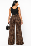 Dark Animal prints Palazzo  Pants