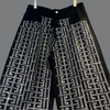 Crystal/ Rhinestone Wide-Leg Denim(Bottom)