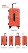 Voyager Elite 3-Piece Hardside Luggage Set(ORANGE)