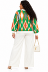 PREORDER 20- WHITE 2- PIECE  KNIT PANT SET