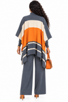 PREORDER 16 -GRAY  3-PIECE  KNIT PANT SET