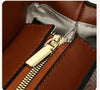 CROCODILE PATTERNS FASHION BAG(BROWN)