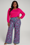 Mirror Glam Wide-Leg Denim(BOTTOM)