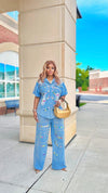 Luxury Gemstone Denim Set