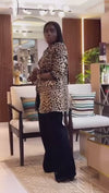 Animal & Abstract Print Blazer